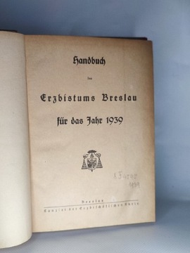 2. Handbuch des Erzbistums Breslau fur das Jahr 
