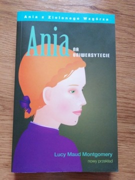 Książka Ania na uniwersytecie