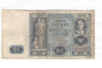20 złotych 11.11.1936
