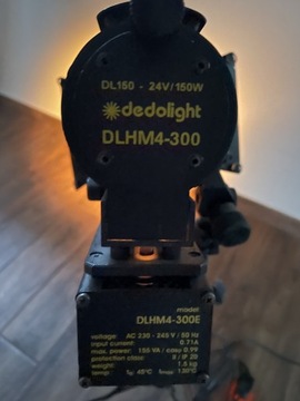 Zestaw dwóch lamp studyjnych dedolight dlhm4-300