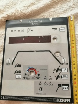 Membrama panelu sterowniczeg do Kempi TIG ACDC 