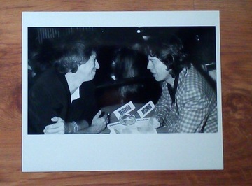 Keith Richard and Mick Jagger at  Ronnie Scott's