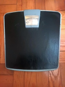 Waga łazienkowa mechaniczna czarna PRL 130 kg