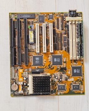 SIS 5513 SOCKET7 +Pentium 166 +8Mb RAM AT PCI ISA