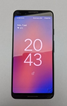 google pixel 3 64gb 4gb wyświetlacz zbity