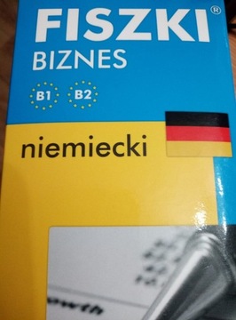 Fiszki Język niemiecki Biznes B1 i B2 + GRATIS