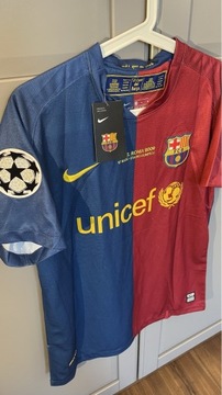 Koszulka Pilkarska FC Barcelona Messi #10 UCL Final Roma 08/09 vintage