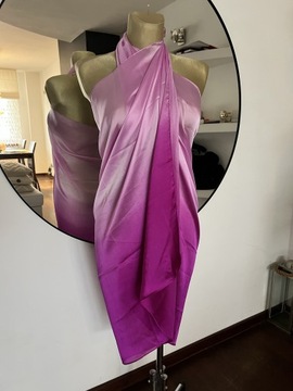 Chusta szal pareo 100% jedwab silk 180 cm x 90 cm