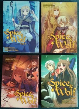 Spice and Wolf tomy 1-4 PL BDB