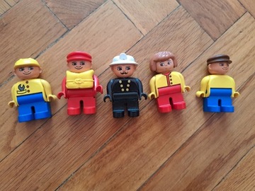 Stare ludziki lego duplo 5 sztuk vintage retro