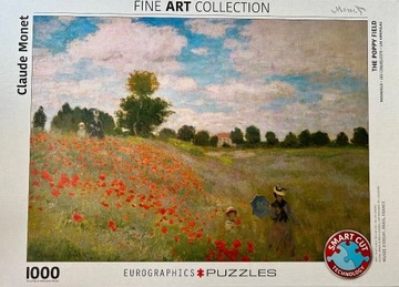 Puzzle Pole Maków Claude  Monet 1000 szt.