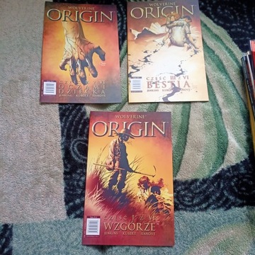 Wolverine Origin 1,2,3,4,5,6