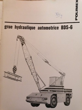 ŻURAW Hydrauliczny dźwig samojezdny [1969] PRL 