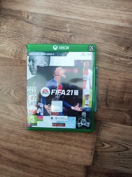 FIFA 21 pudełko Xbox one bcm