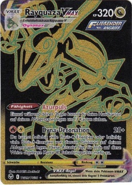 Pokemon TG29/TG30 - Rayquaza Vmax - Secret Rare 