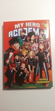 Manga My Hero Academia Akademia Bohaterów Tom 4