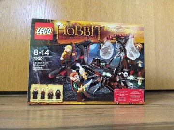 LEGO 79001 escape from mirkwood spiders