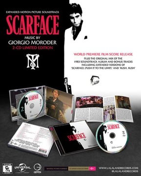 SCARFACE GIORGIO MORODER LA LA LAND LIMITED CD