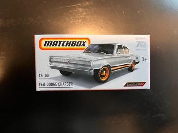Matchbox nowy 1966 Dodge Charger