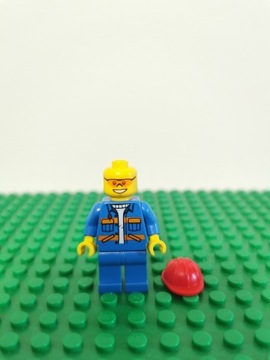 Pracownik budowlany figurka LEGO con010