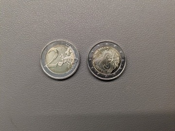 moneta 2 Euro wsparcie Ukrainy. Estonia