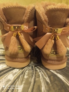 Buty Ugg blady róż 