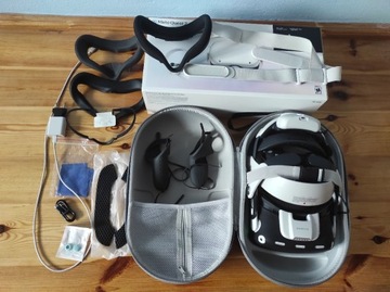 Gogle VR Oculus Quest 2 128 gb  BOBOVR zestaw