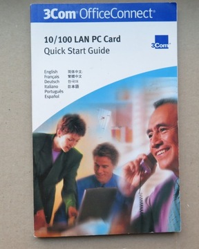 Instrukcja 3COM OfficeConnect 10/100 LAN PC Card