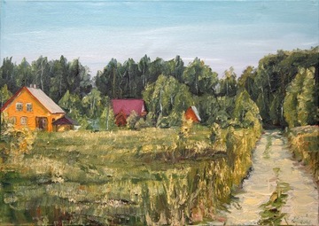OBRAZ - Droga kaniwolska-lubelskie, 50 x 70 cm