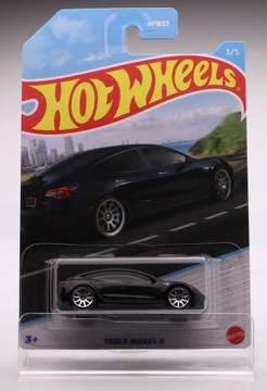 Tesla Model 3 Hot Wheels 1:64