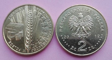 2 zł 2012 r 150 LAT BANKOWOŚCI SPÓŁDZIEL. W POLSCE