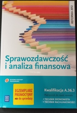 Sprawozdawczość i analiza finansowa A.36.3