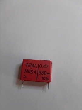 Kondensator poliestrowy 470nF 400VAC 630VDC