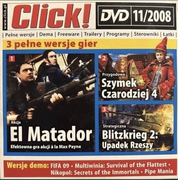 Gry PC Click 2008: El Matador, Szymek Czarodziej 4