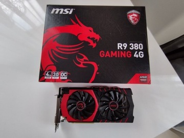 MSI R9 380 GAMING 4G + gratis Saphhire R290