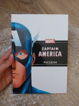 Książka Kapitan America początek Marvel