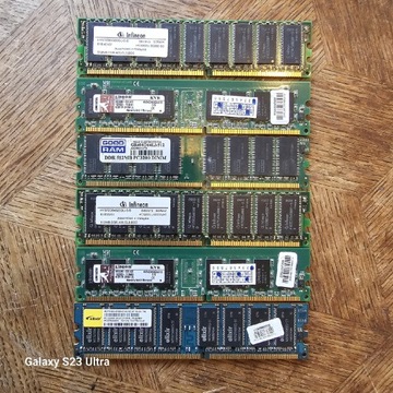 Mix kości pamięci RAM 512MB DDR1 RETRO PC3200U