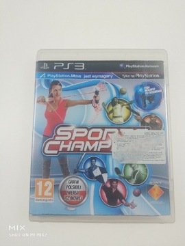 Sports champions PS3 PlayStation 3 Move gra PL