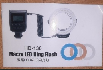 Macro led ring flash HD 130