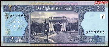 AFGANISTAN 2 Afganis 2002