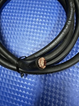 Przewód kabel Linka spawalniczy rozruchowy 1x50 mm. Odcinek 1,5 MB