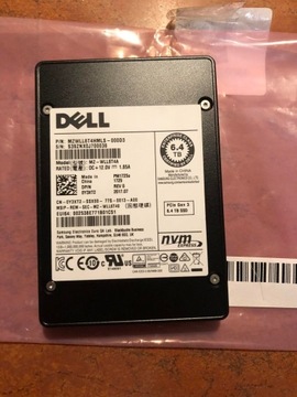 Dell Express Flash NVMe 6.4TB U.2 SSD MZ-WLL6T4A 2