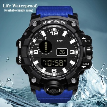Sportowy zegarek dla mężczyzn wodoodporny