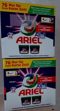 Niemieckie kapsułki Ariel 76 sztuk