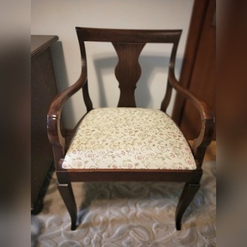 Stylowy fotel  + krzesło gratis