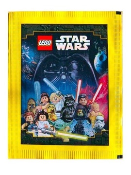 Lego STAR WARS 200x naklejki 40 saszetki +karty 3D