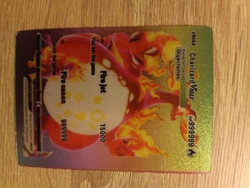 Karta pokemon Charizard V MAX Gigantamax HP999999