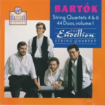Bartok / Str Qartets 4,6 / The Endellion Str Quartet