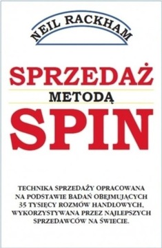 Sprzedaż metodą spin Neil Rackham Nowa 