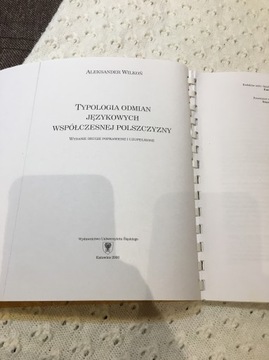 Typologia odmian współczesnej polszczyzny Wilkon